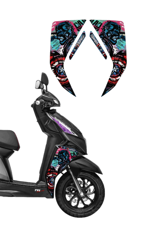 Ntorq Side Panel Sticker | Ntorq 125 Side Panel Decals